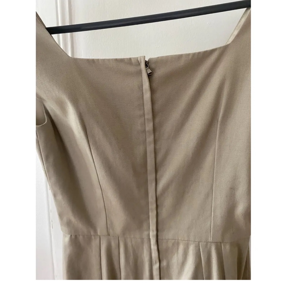 Dolce & Gabbana Midi Dress in Cream with Cap Sleeves - Picture 2 of 11